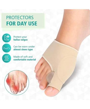 Healthguard Premium Bunion Corrector Socks - Bunion Relief Sleeve Splint for Big Toe - 3 Pairs Black Small - Buy Online on GoSupps.com