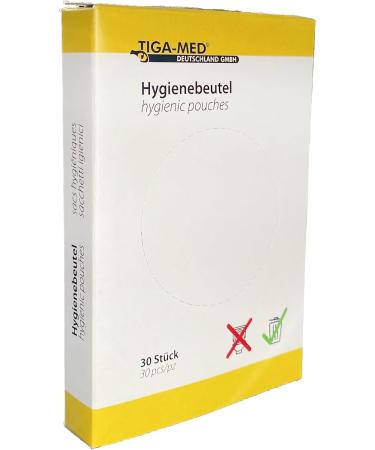 10 Pack Hygiene Bags - PE Bags for Tampons Sanitary Towels & Feminine Hygiene | International Shipping - Buy Online on GoSupps.com