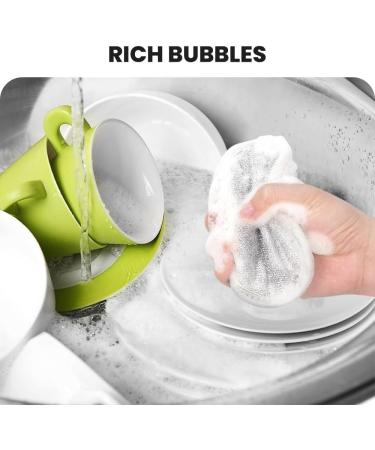Multipurpose Wire Dishwashing Rags 2024 New Wet and Dry Double Layer Wire Dishwashing Non Scratch Wire Dishcloth Rag Kitchen Dish Towels Cleaning Rags Scrubbing Pads for Dishes Sinks (5pcs) - Buy Online on GoSupps.com