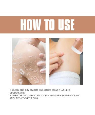 Antiperspirant Deodorant Antiperspirant Deodorant Stick Women's Deodorant Suitable for Women 48 Hours Sweat and Odor Protection (5pcs) - Buy Online on GoSupps.com