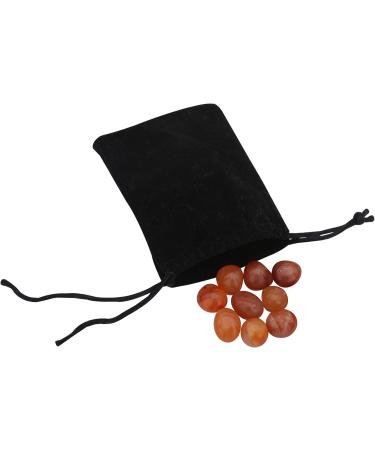 Healing Crystals India Carnelian Tumble Stones - Boost Vitality and Motivation - Buy Online on GoSupps.com