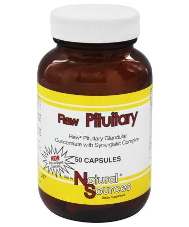Natural Sources Raw Pituitary 50 Capsules