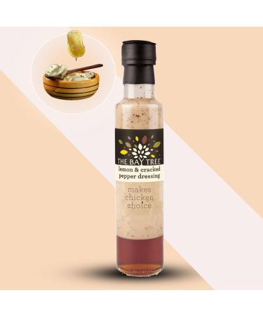The Bay Tree Dressing Pick N Mix - Choose From 9 Flavours | Tasty Balsamic Vinegar Creamy Caesar Hot Chilli & Ginger Spiced Mango Lemon-Cracked Pepper & More - Pack of 4 - Buy Online on GoSupps.com