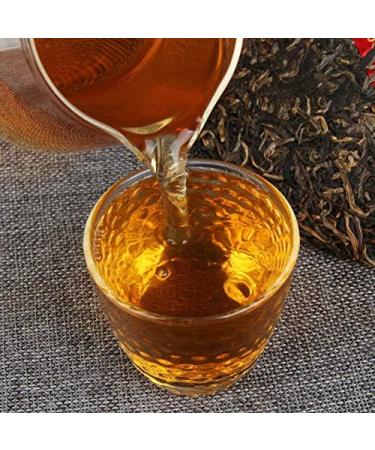 HELLOYOUNG 400g Galette de th Pu'er naturel chinois Un aliment vert biologique au go t intense et l'arri re-go t sucr Th pu-erh Pu'er Tea - Buy Online on GoSupps.com