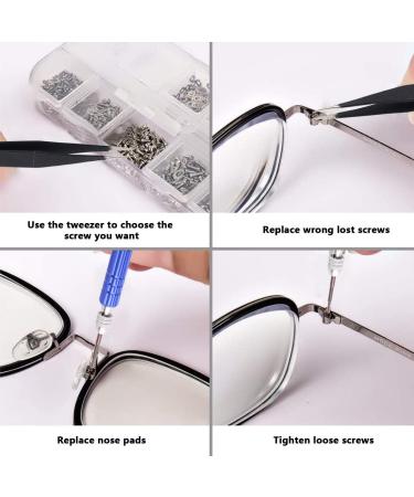 Glasses Repair Set | 5-in-1 Mini Screwdriver & Tweezers Kit for Eyewear Sunglasses Watches & Jewelry - International Shipping Available - Buy Online on GoSupps.com