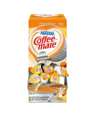 50 Pack Of Coffee-Mate Liquid Creamer, Hazelnut