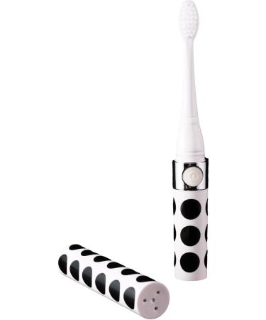 Buy Electric Toothbrush HI-923 Black Polka Dot - Portable Travel Size | International Shipping - Buy Online on GoSupps.com