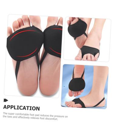 High Heels Metatarsal Pads for Women - Comfortable Forefoot Cushioning | Healeved Black Foot Accessory - Buy Online on GoSupps.com