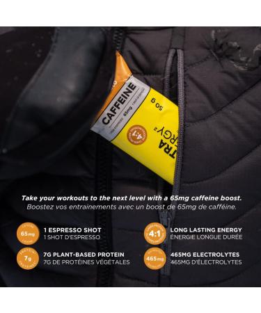 N AK Caffeine Ultra Energy Bars Caramel Macchiato 12 count 50g | Vegan Plant-Based Protein Non GMO - Buy Online on GoSupps.com