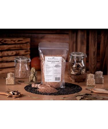  Kuchnia Zdrowia Kuchnia Zdrowia - Grilled Buckwheat Oatmeal - High Quality - Vegan - Leak Proof Packaging with Zipper - 1kg Doypack - Buy Online on GoSupps.com