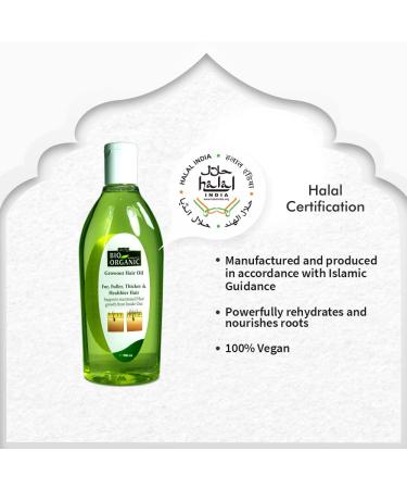 Indus Valley Bio Organic Hair Oil 100ml - Natural Hair Care for Healthy Shine | International Shipping Available - Buy Online on GoSupps.com