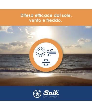  Snik Snik Sport Sun Cream Combi 2-in-1 | Face Sunscreen + Lip Lipstick | Mountain Ski Winter and Summer Sports | Protects from Sun Wind and Cold | SPF 30 High Protection UVA + UVB | Tube - Buy Online on GoSupps.com