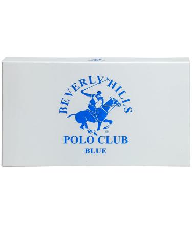 Beverly Hills Polo Club BHPC Cologne 5 Piece Gift Set for Men | Eau de Toillete Deodorant Shower Gel Body Wash Body Spray Fragrances (Blue) - Buy Online on GoSupps.com