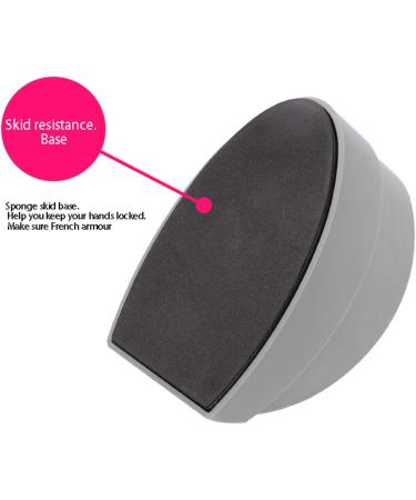 RIYAN Plastic French Nail Tips Guide Mold Dip Nail Powder Container Line Maker Mold Tool Nail Art Tools - Buy Online on GoSupps.com