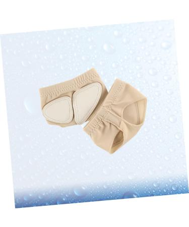 Healifty Kids Dance Foot Thongs Toe Protector Front Pads - Beige (1 pair) - Buy Online on GoSupps.com