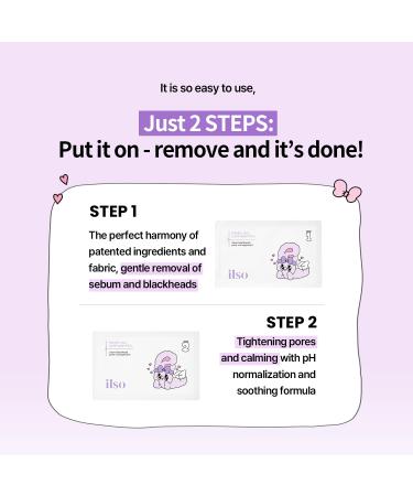 Ilso Natural Mild Clear Nose Patch - Melt Blackheads & Tighten Pores | Korean Skincare | 5 Sheets | Esther Bunny Limited Edition | No Irritation - Buy Online on GoSupps.com