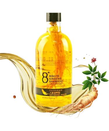 Ginseng Extract Root Nourishing Shampoo Herbal Extract Shampoo 8-Minute Ginseng Shampoo Herbal Hair Serum Restores smooth - Buy Online on GoSupps.com