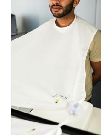 Asna Beauty Beard & Hair Trimming Apron - Premium Grooming Accessory for Mess-Free Trims | Shop Internationally - Buy Online on GoSupps.com