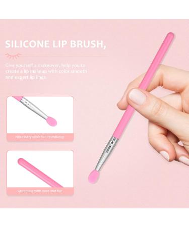 12 Pcs Silicone Mask & Lip Brush Set - Versatile Facial Mask Applicators for Makeup & Skincare | Premium Quality Cosmetic Brushes - Buy Online on GoSupps.com