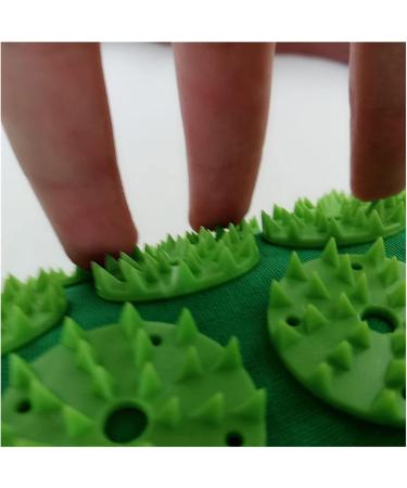 Dunlap Acupressure Massage Pillow & Mat - Pink Yoga Spike Pad for Relaxation & Pain Relief - Buy Online on GoSupps.com