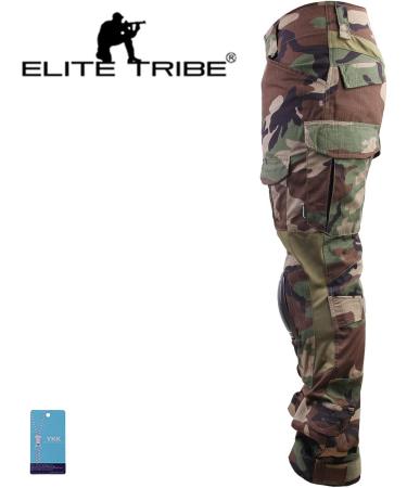Men's Gen3 Tactical BDU Pants with Knee Pad - Woodland, Size X-Large - Buy Online on GoSupps.com