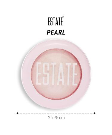 Buy Estate Cosmetics Dew Me Baked Highlighter - Pearl 3g | Best Pressed Powder for Cheeks Eyes & Face - International Shipping Available - Buy Online on GoSupps.com