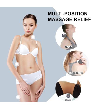 Zsmjaer Trigger Point Presser Massager - Fascia Ball with Suction Cups for Muscle Pain Relief | Back Neck Arms & Shoulders Massage Device (Pink) - International Shipping Available - Buy Online on GoSupps.com