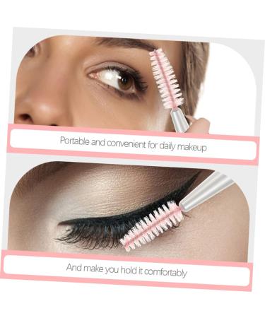 Healeved 12 Pcs Sponge Makeup Brush Wet Makeup Puff Makeup Brush Mascara Double Head Brush Aluminum Tube - Buy Online on GoSupps.com