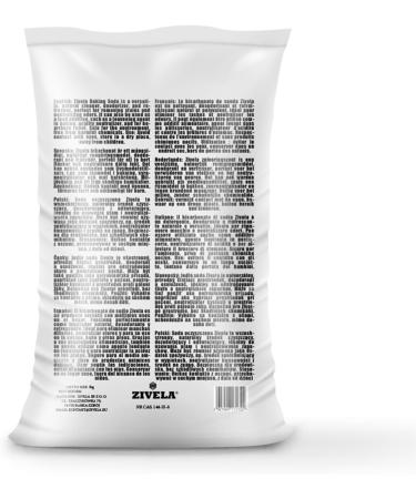 Sodium bicarbonate powder 3kg sodium bicarbonate sodium salt 3000g baking soda E500 100% pure food grade (3 x 1kg) - Buy Online on GoSupps.com