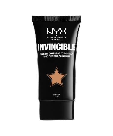 NYX Professional Makeup Invincible Fullest Coverage Foundation Warm Tan 0.85 Ounce