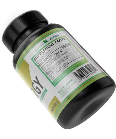 Dr. Zisman ZINERGY - All-Natural Energy & Performance Booster for Men & Women | Premium 60 Capsules - Buy Online on GoSupps.com
