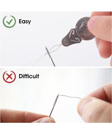 200-Piece Aluminum Needle Threaders for Sewing & Crafts - Wire Loop Threader Tool for Needlework - Buy Online on GoSupps.com