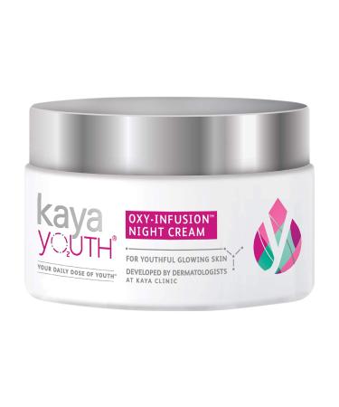 Oxy-Infusion Night Cream Boosts Skin Oxygen Replenishes skin moisture overnight Gives youthful glowing skin Developed by Dermatologists 60 gm