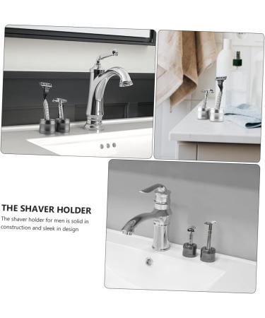 1pc Electric Trimmer Stand | Aluminum Razor Holder for Men | Safe & Stylish Shower Storage - Buy Online on GoSupps.com