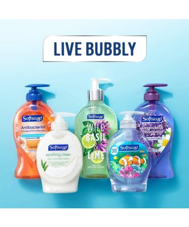 Softsoap Aquarium Liquid Soap - 7.5 fl oz (221.8 mL) - Push Pump Dispenser - Moisturizing Anti-Bacterial - Clear - Buy Online on GoSupps.com