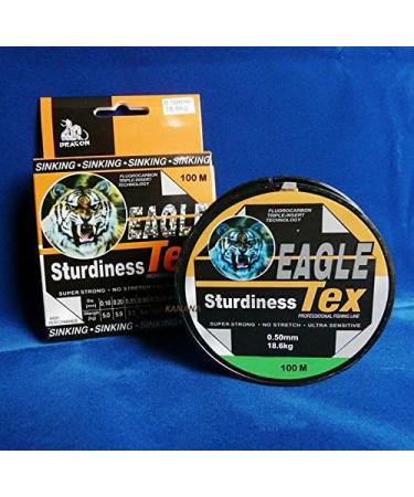 Quality 100m Fluorocarbon Fishing Line 0.50mm - 18Kg Strength | International Shipping Available - Buy Online on GoSupps.com