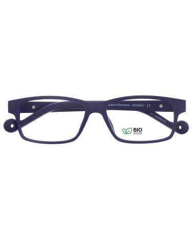 Didinsky blue light filter glasses for women and men.Bluber -filter glasses with starch or without prescription for gaming or PC.Blind protection glasses.6 colors and 6 gradations - Thyssen Indigo Bio 1.0 x