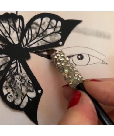 Butter fly Eyeliner Stencil Butter fly Eyeliner Tool Multifunctional Flexible Eye Makeup Stencil Eyeliner Stamp Guide Tool For Beginners In Makeup - Buy Online on GoSupps.com