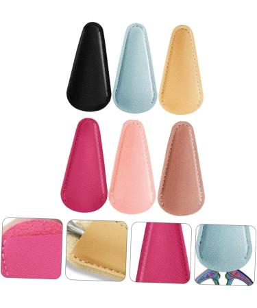 FRCOLOR 12-Pcs Leather Scissor Covers - Durable Embroidery Shear Protectors & Pouches | International Shipping Available - Buy Online on GoSupps.com