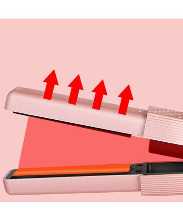 FLEXMAN 2 in 1 Cordless Hair Straightening Curling Flat Iron - Fast Heating Ceramic Hair Iron for Travel & Home Use - Buy Online on GoSupps.com