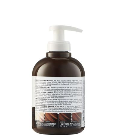 Alama Professional S.O.S Color&Go - Reflektierende & Belebende Farbmaske in Braun (Cioccolato) 300 ml - Internationale Lieferung - Buy Online on GoSupps.com