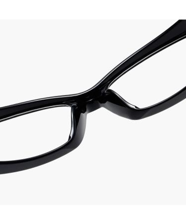 Buy B&Q 3 Pack Unisex Thick Black Frame Reading Glasses - Clear Lens Eyeglasses for Men & Women - International Shipping - Buy Online on GoSupps.com