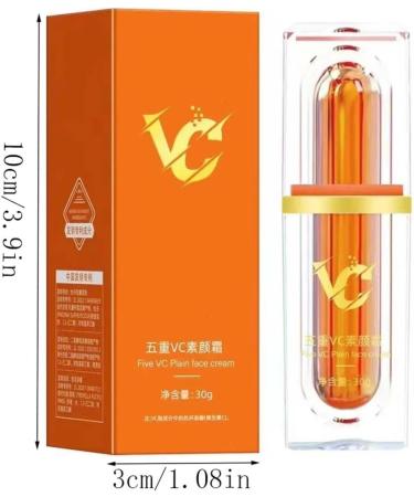 2024 New Swarous Face Cream Swarous Makeup Cream For Swarous Multi-Vc Natural Makeup Cream Beautybers Five Vitamin C Tone Up Cream Vitamin C Cream (1) - Buy Online on GoSupps.com