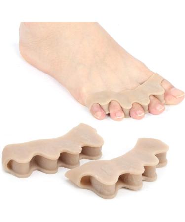 Vakitar 2pcs Hallux Valgus Bunion Corrector - Silicone Toe Separator for Foot Care - Buy Online on GoSupps.com