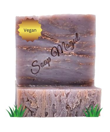 Love Affair Vegan Body Bar soap for Men & Women for dry sensitive skin and face Moisturizing Shea Butter Coconut Oil Cruelty-free Handmade Plant-based 4.3 oz
