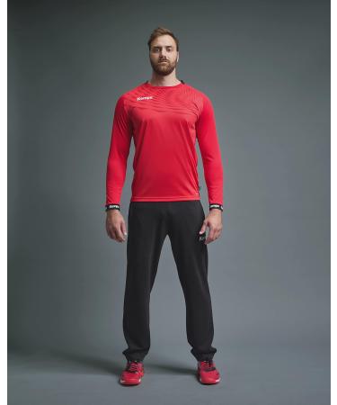 Kempa Wave 26 Longsleeve Unisex Sports Shirt | Handball & Volleyball Jersey | Elastic Indoor Sweater - International Shipping Available - Buy Online on GoSupps.com