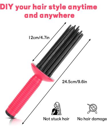Buy Fluffy Curling Iron & Hair Curler - Antislip Wand for Effortless Curls | International Shipping Available - Buy Online on GoSupps.com