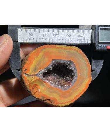 Red Battle Blood Agate Rough China Agate Crystal Achat Geode Specimen 113g RD27 ningxiao - Buy Online on GoSupps.com