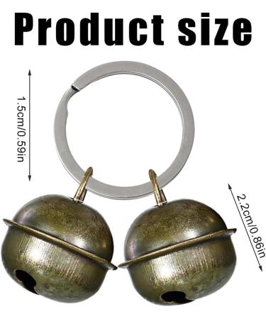 Leeq Extra Loud Pet Tracker Bell for Cats & Dogs | Durable Collar Bell & Charm for Black Cats | Perfect Dog Collar Accessory - Buy Online on GoSupps.com