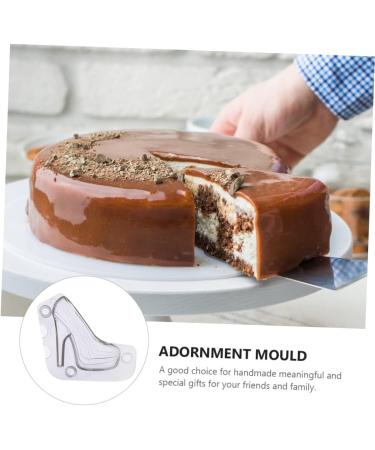 PRETYZOOM Chocolate Mold Shoe Fondant Mold 3D Shoes Cake Mold for Chocolate 3D High Heel Meaningful Gift Sugarcraft Mold Soap Making Decor Reusable Mold Muffin Cartoon Plastic Miss - Buy Online on GoSupps.com